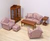 мебель и всякие мелкости-красивости для миниатюрного домика 1:12