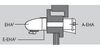 Приточный клапан Aereco EHA2 5-35 с наружным козырьком