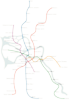большая карта питерского метро