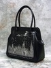 Silent Moon Print Hand Bag