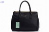 Black Prada Tote Handbag