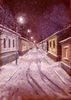прогулка по зимней ночной Москве
