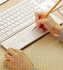 Блокнот для записей у клавиатуры 'Desk Plus Note' (разные цвета) / Лиловый. Интернет-магазин подарков PichShop.ru