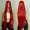 dark red long wig