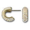 Серьги Swarovsky Maggy Crystal Golden Shadow Pierced Earrings