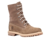 Timberland Authentics Teddy Fleece Fold Down Lace Up Boot