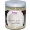 Now Foods, 100% Natural Coconut Oil, 7 fl oz (207 ml) - iHerb.com (ru)