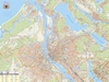 настенная карта Риги