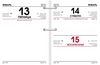 перекидной ежедневник-календарь на 2012 г