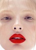 MAC matte red lipstick