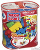 MEGA BLOKS maxi Сумка с конструктором (80 деталей)