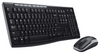 Logitech Wireless Combo MK260 Black USB