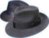 Черная шляпка