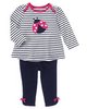 Ladybug Stripe Two-Piece Set