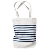 &#9679; Striped Beach Bag