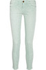 CURRENT/ELLIOTT The Stiletto low-rise leopard-print skinny jeans