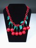 Bakelite Cherry Necklace