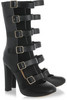 Chlo&#233;    Multi-strap leather pumps