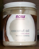Now Foods, 100% Natural Coconut Oil