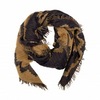 tribal diamonds wool scarf