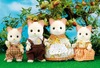 Sylvanian Families Семья кремовых котов