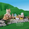 Sylvanian Families Полосатый котёнок на поезде