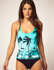 ASOS Palm Print Swimsuit