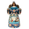 The Coast Is Lined With Treasured Blessings-Coastal Seashell Angel Figurine