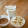 + Milky breakfast with banana