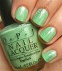 OPI Hey get in lime