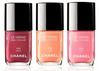 лаки Chanel 533 April, 535 May, 539 June