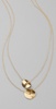 Gorjana Double Petal Necklace