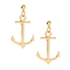 &#9679; ASOS Anchor Drop Earrings