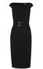 Sexy panelled stretch dress at karenmillen.com