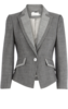 Fashion tailored suit jacket at karenmillen.com