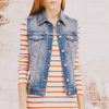 Denim waistcoat