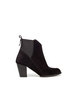 Zara ELASTIC AND SUEDE ANKLE BOOT