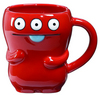 Uglydoll™ Ceramic Mug - Peaco™ Red