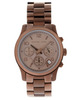 Michael Kors espresso cronograph watch