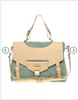 ASOS Leather And Suede Tucklock Satchel