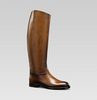 women's '1921 collection' riding boot with gucci crest detail by Gucci