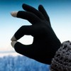 Черные перчатки – iGlover Domino для сенсорных телефонов