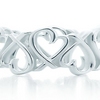 Paloma Picasso® Loving Heart band ring. Tiffany