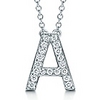 Tiffany Letter pendant. A