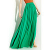 chiffon maxi skirt