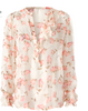 intimissimi - Long-sleeve silk shirt with floral printing