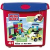 MEGA BLOKS micro Ведерко 450 деталей, синее