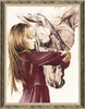 Золотое Руно СВ-016 Девочка с лошадью