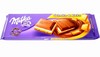 Milka with biscuits