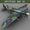 Модель Supermarine Spitfire (1/72)